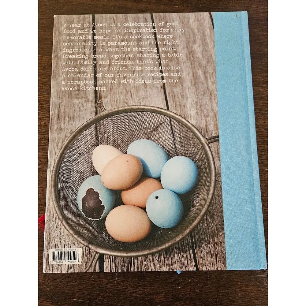 A Year at Avoca A Cookbook Hardcover Seasonal Recipes Irish Cafe